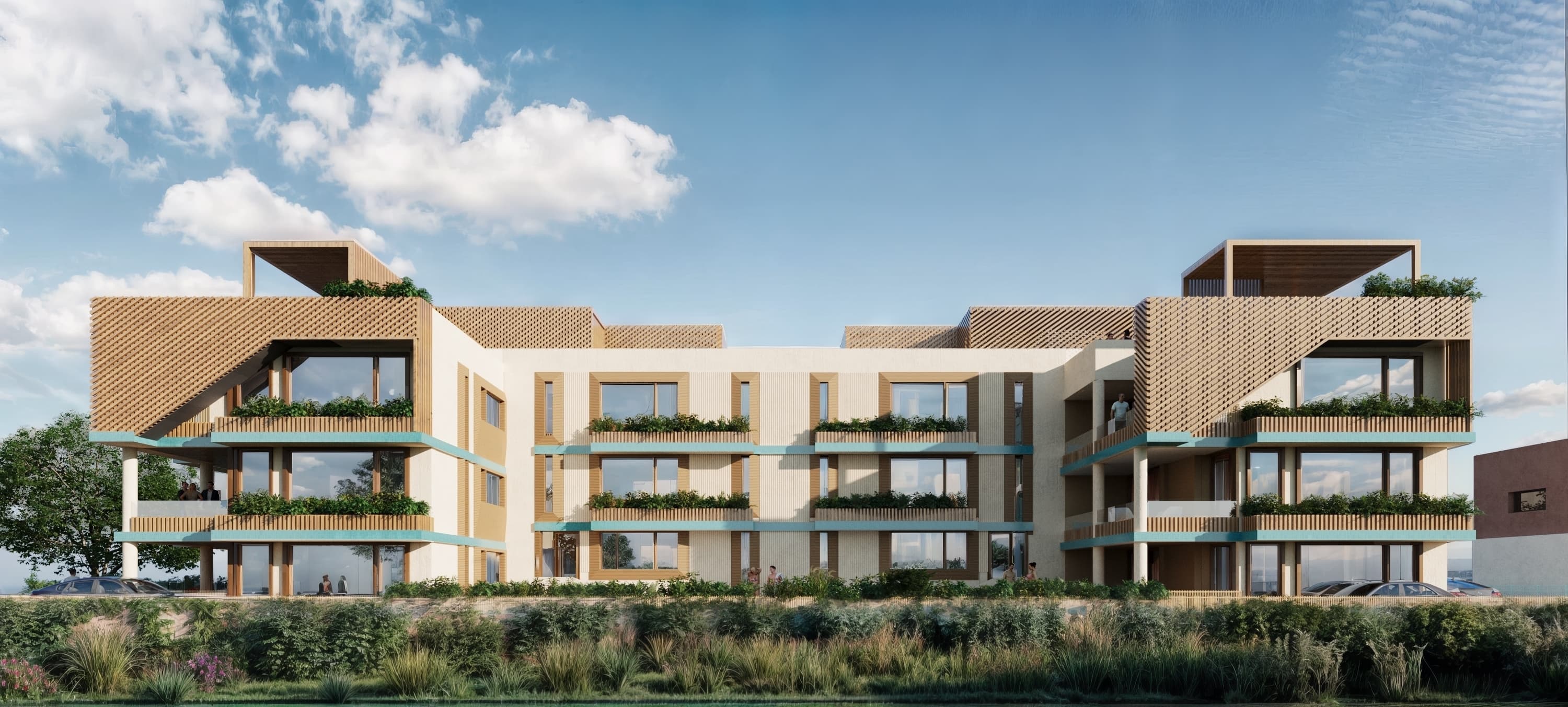 2-bedrooms apartments in Paphos, Cyprus.