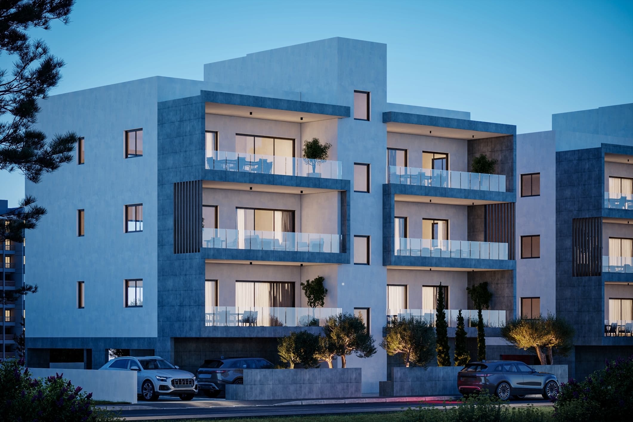 2-bedrooms apartments in Paphos, Cyprus.