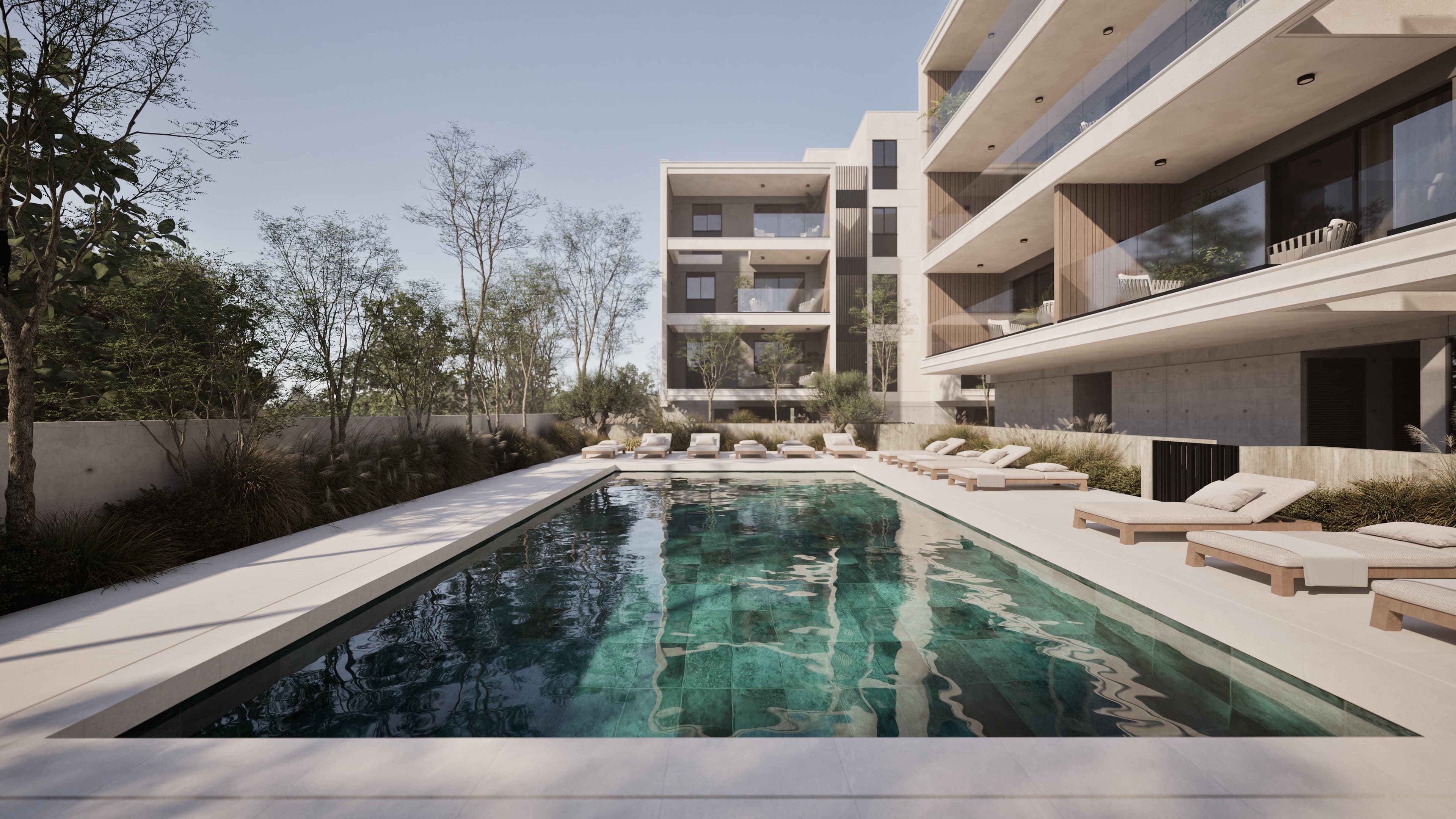 2-bedrooms apartments in Limassol, Cyprus.