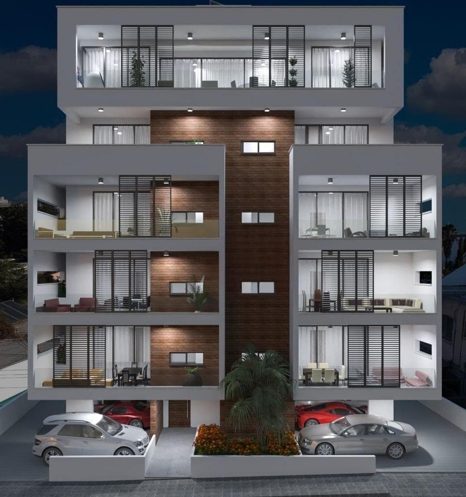 2-bedrooms apartments in Nicosia, Cyprus.