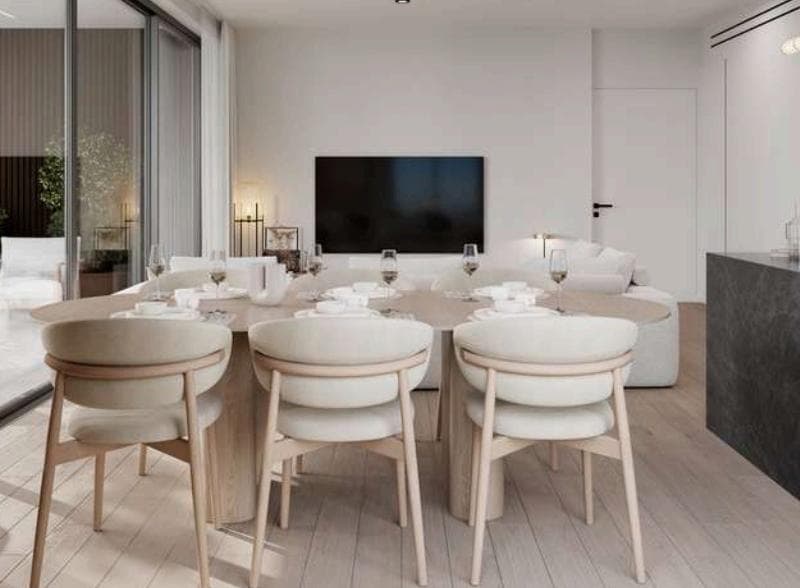 2-bedrooms apartments in Nicosia, Cyprus.