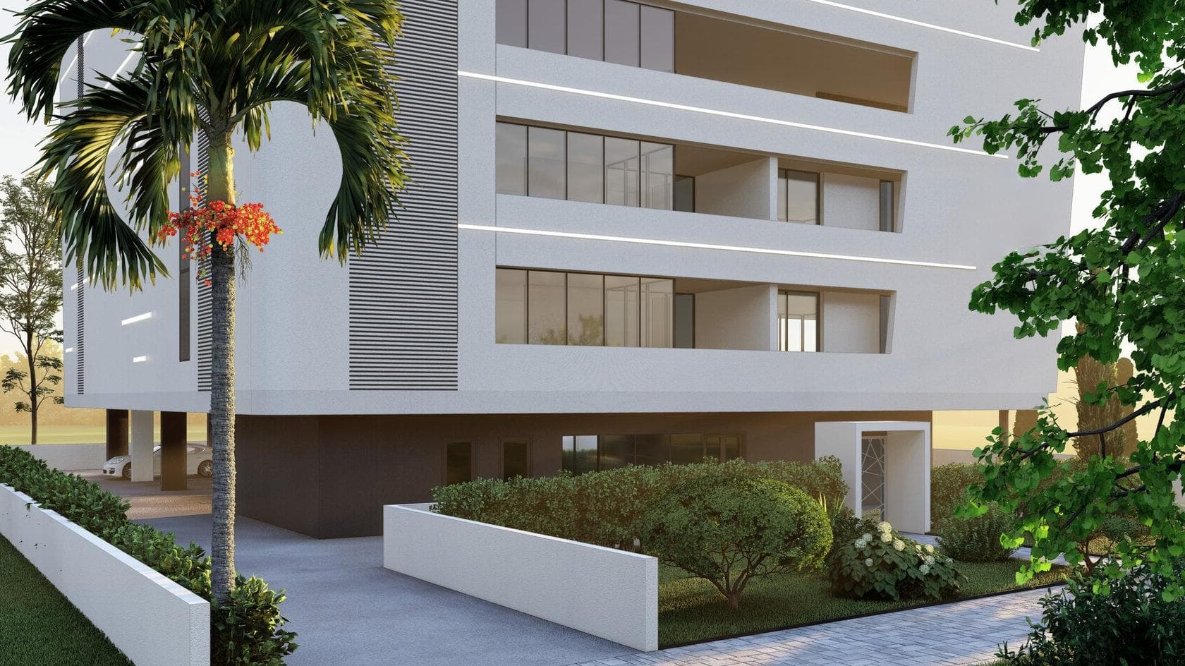 2-bedrooms apartments in Limassol, Cyprus.