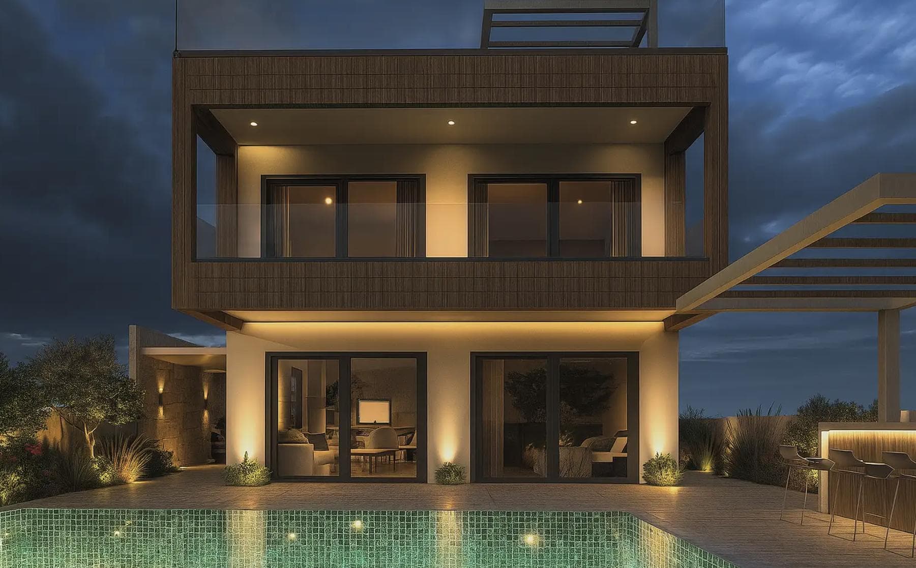 3-bedrooms house in Paphos, Cyprus.
