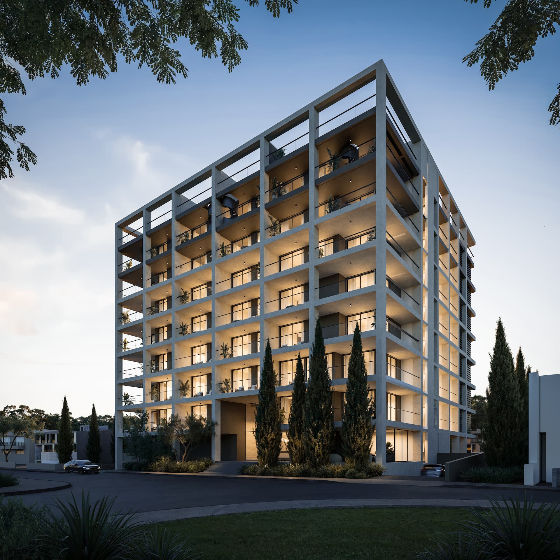 2-bedrooms apartments in Limassol, Cyprus.