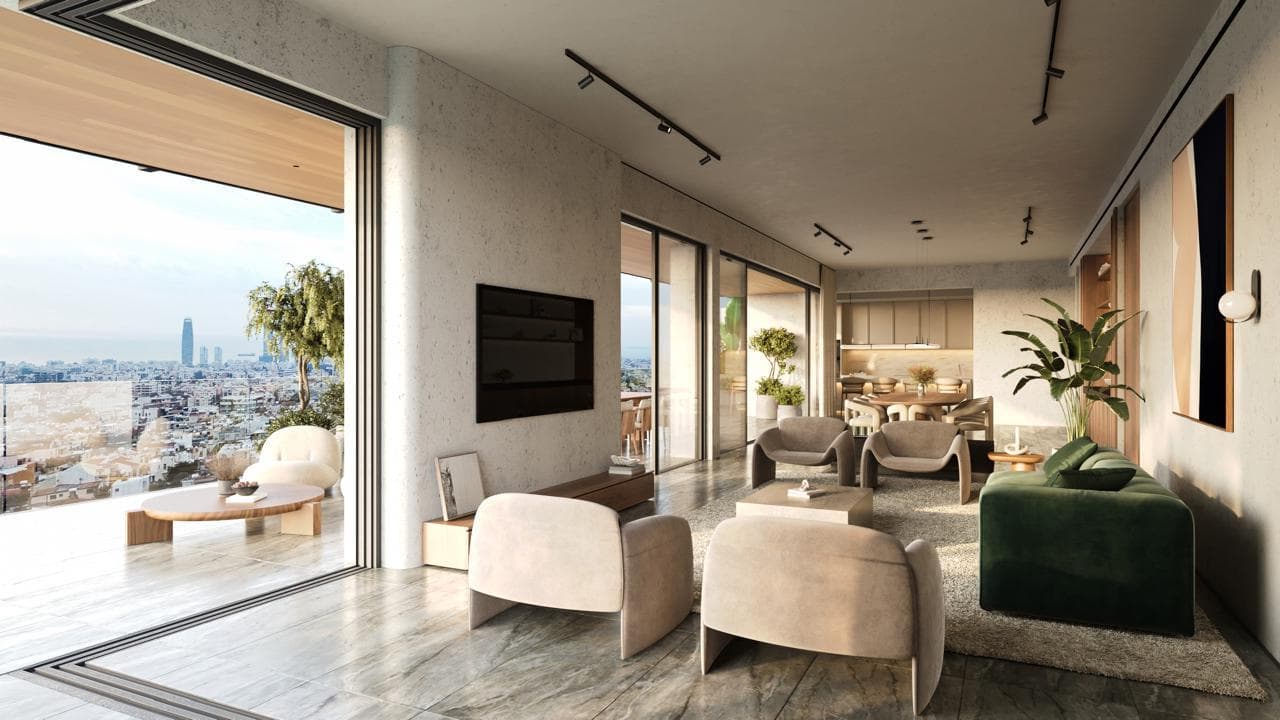 2-bedrooms apartments in Limassol, Cyprus.
