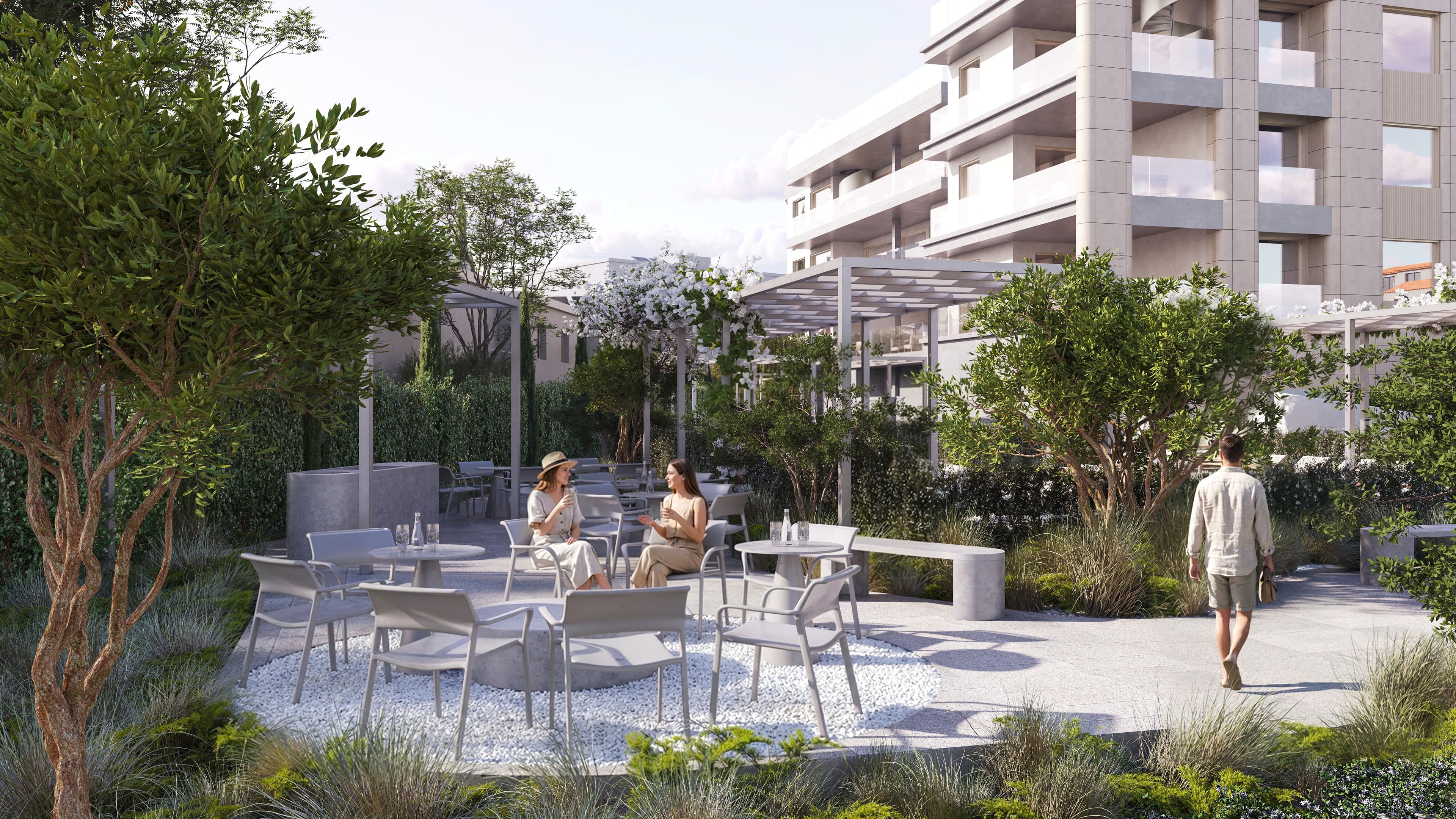 2-bedrooms apartments in Paphos, Cyprus.