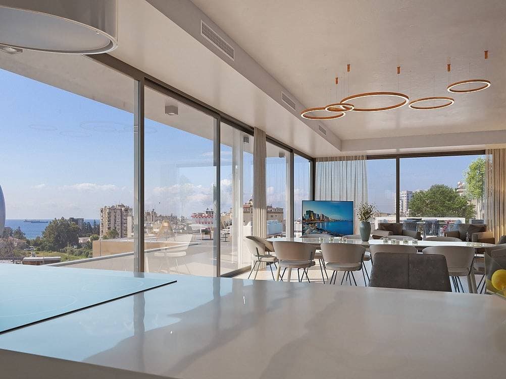 2-bedrooms apartments in Limassol, Cyprus.