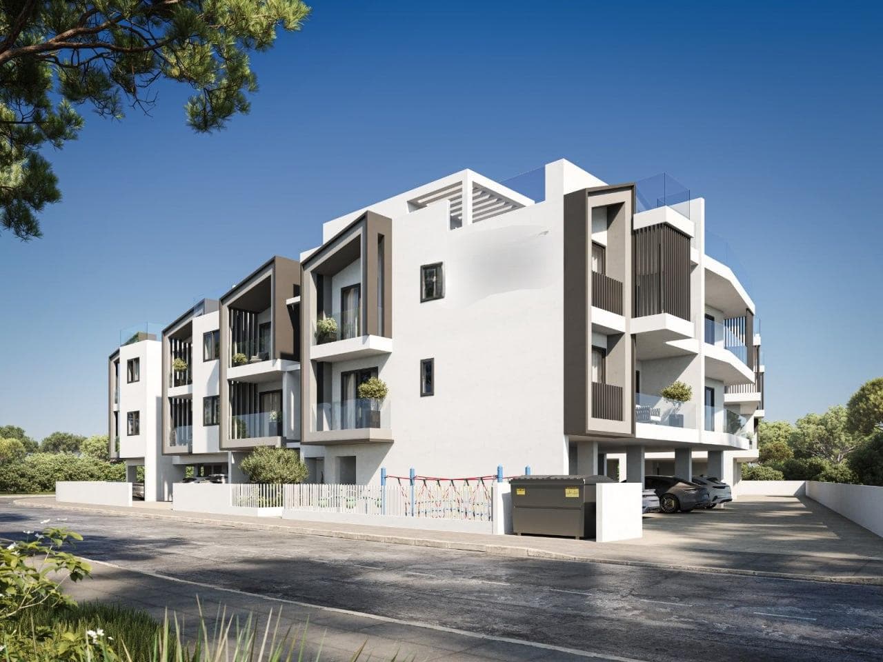 1-bedrooms apartments in Larnaca, Cyprus.