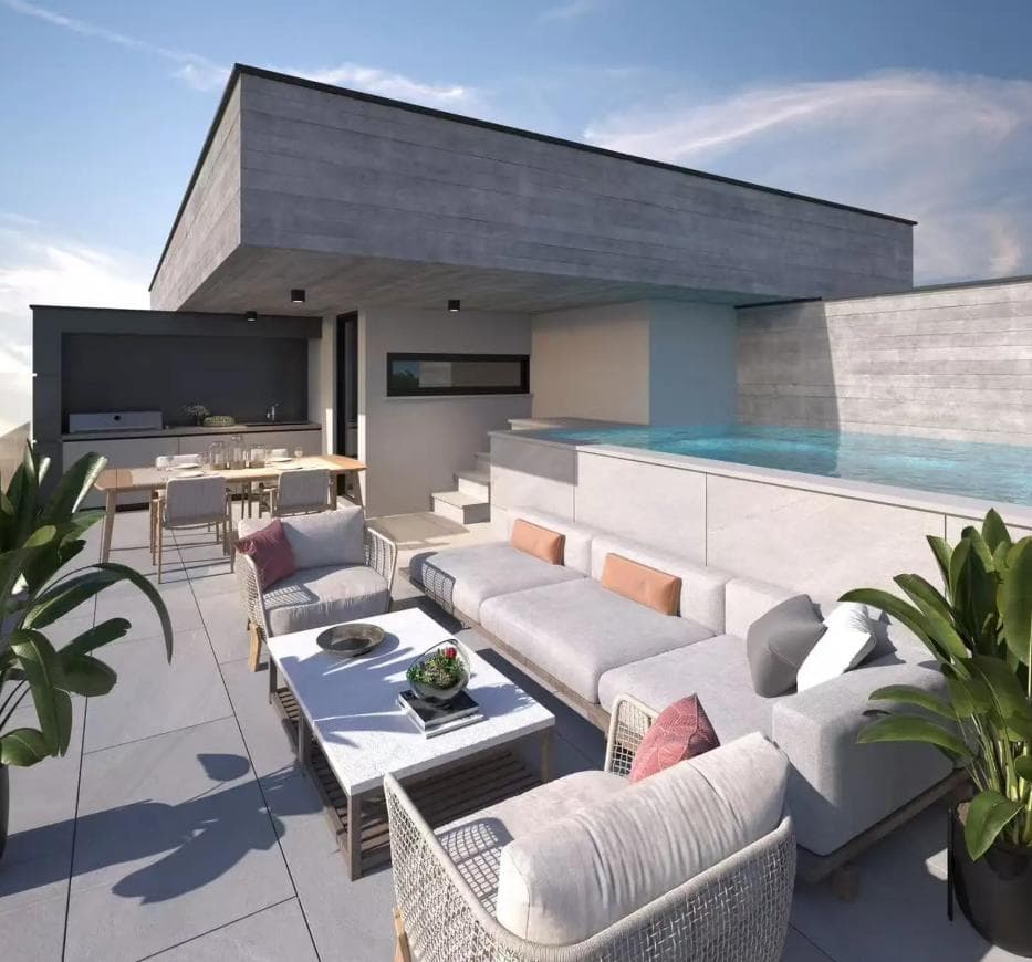 3-bedrooms apartments in Limassol, Cyprus.