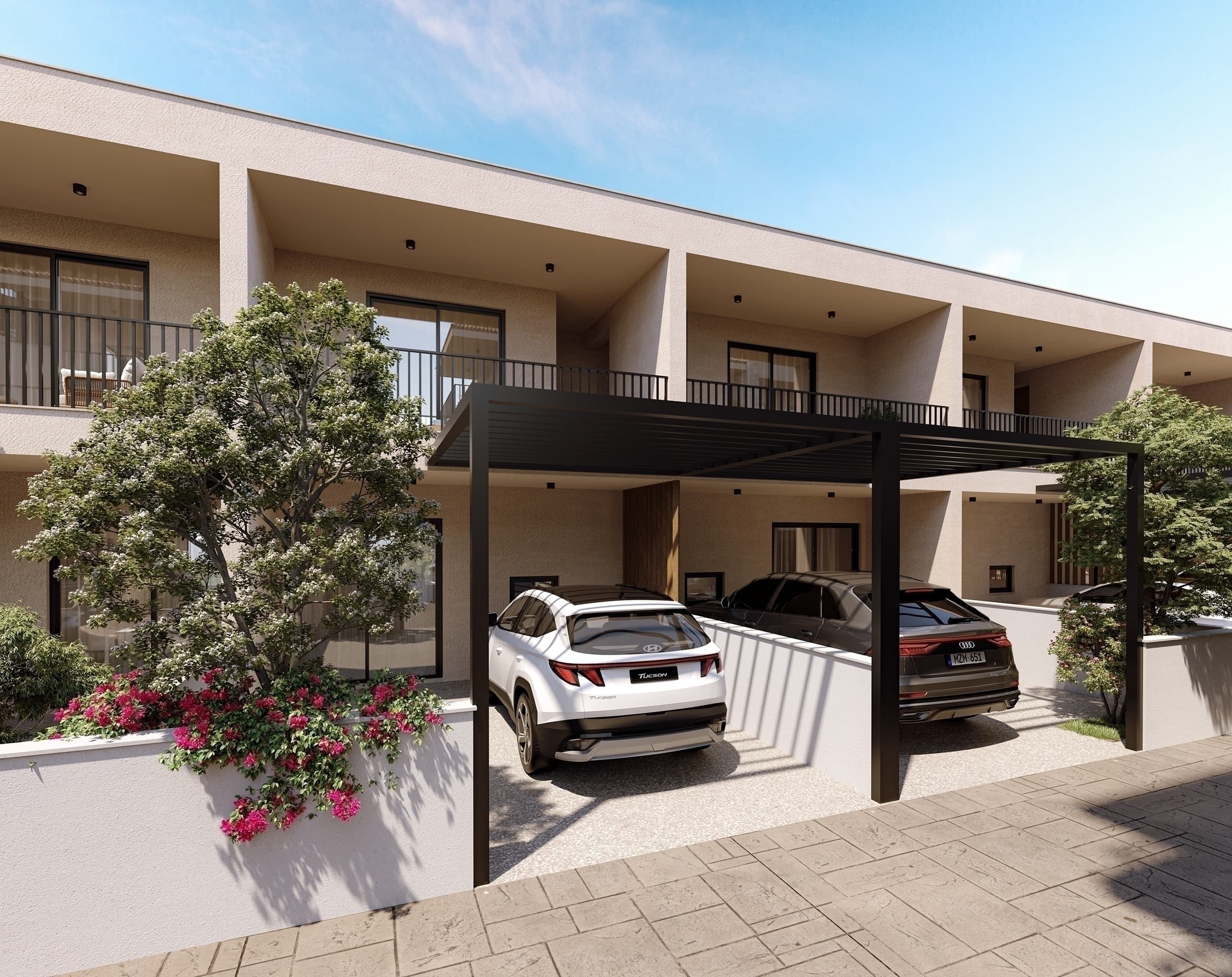 2-bedrooms house in Larnaca, Cyprus.