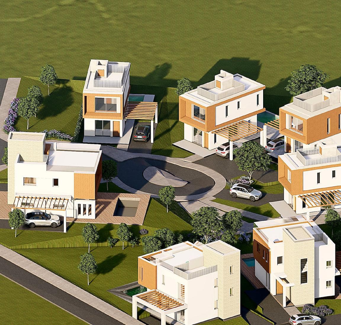 4-bedrooms house in Paphos, Cyprus.