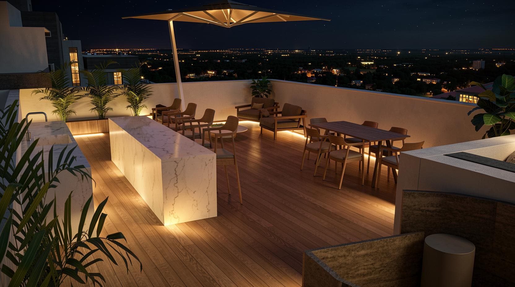 2-bedrooms apartments in Larnaca, Cyprus.