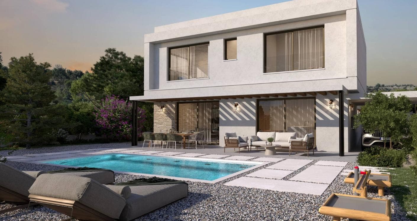 3-bedrooms house in Limassol, Cyprus.