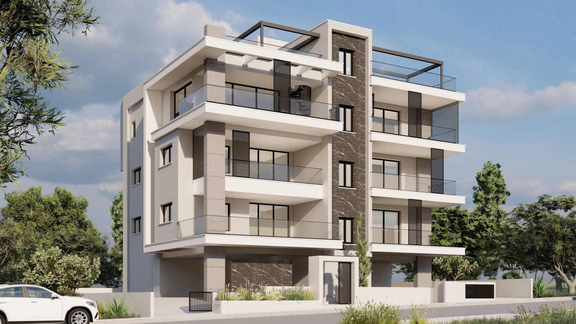 2-bedrooms apartments in Limassol, Cyprus.