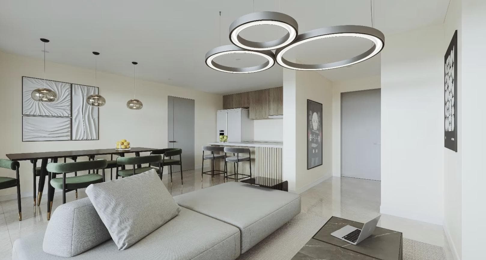 1-bedrooms apartments in Larnaca, Cyprus.