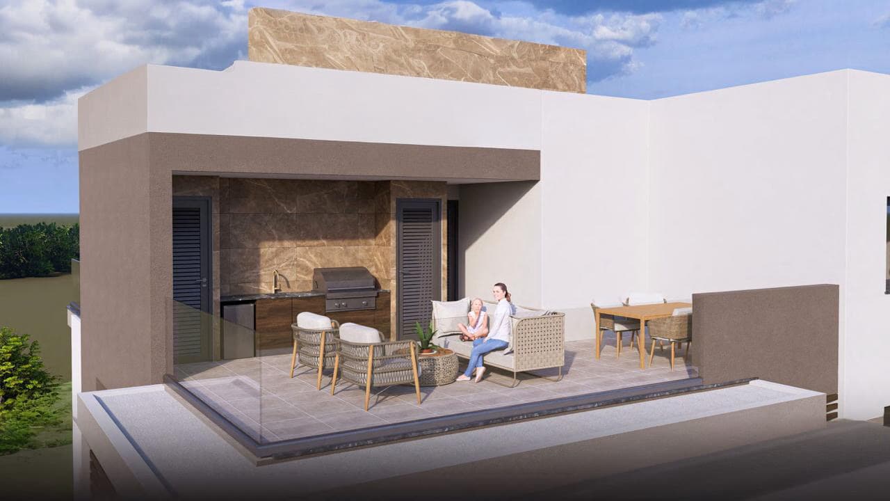 2-bedrooms apartments in Larnaca, Cyprus.