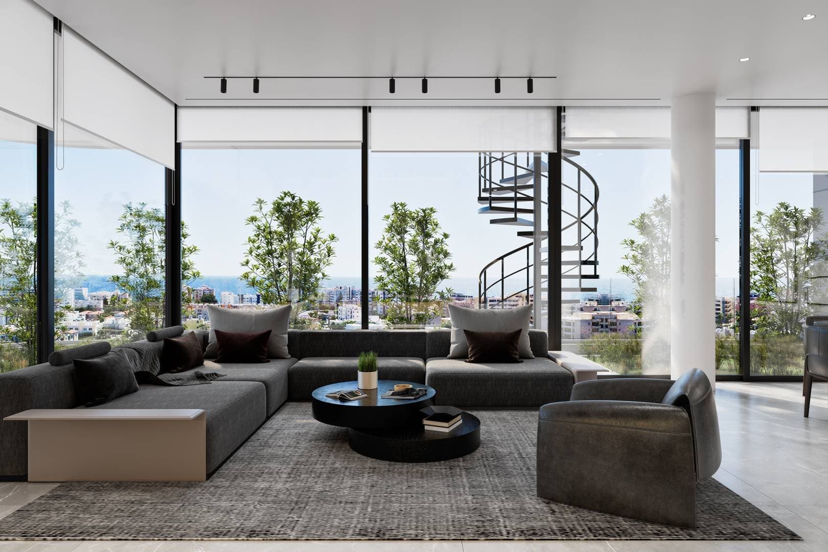 3-bedrooms apartments in Limassol, Cyprus.