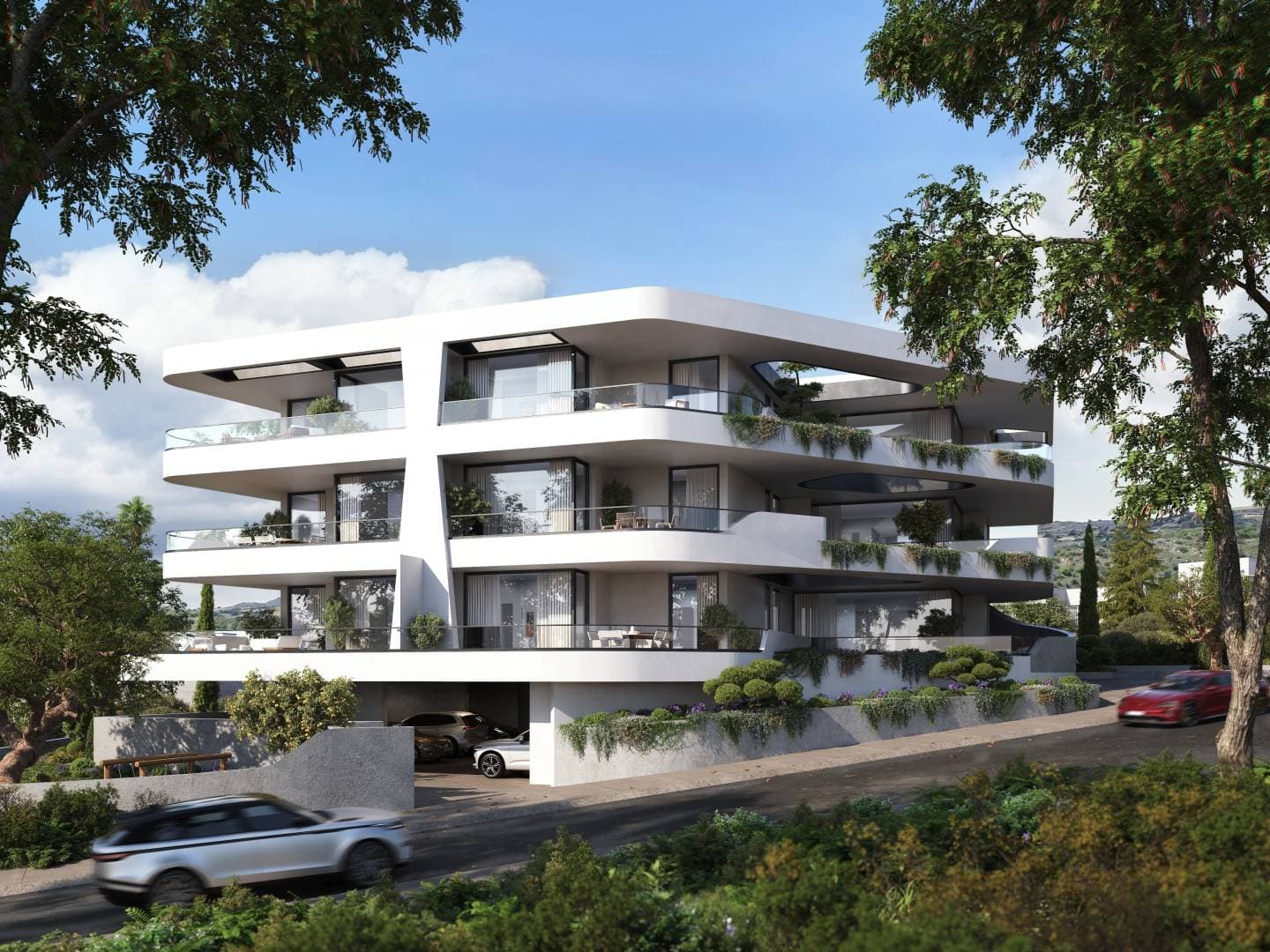 2-bedrooms apartments in Limassol, Cyprus.