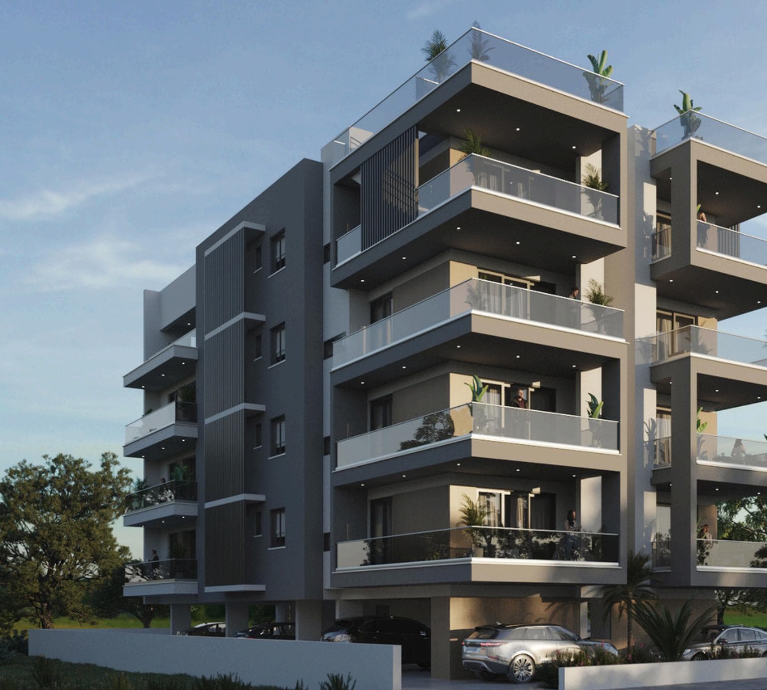 2-bedrooms apartments in Larnaca, Cyprus.