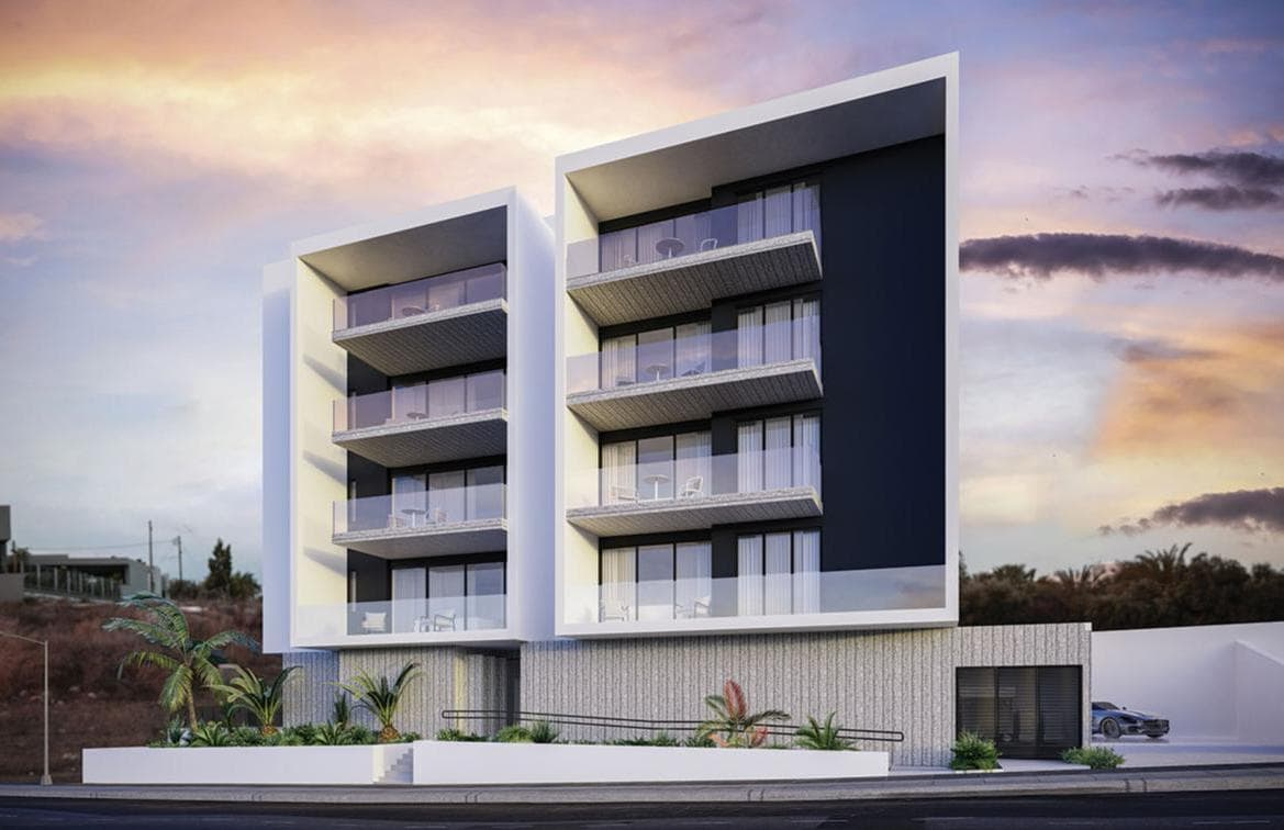 2-bedrooms apartments in Nicosia, Cyprus.