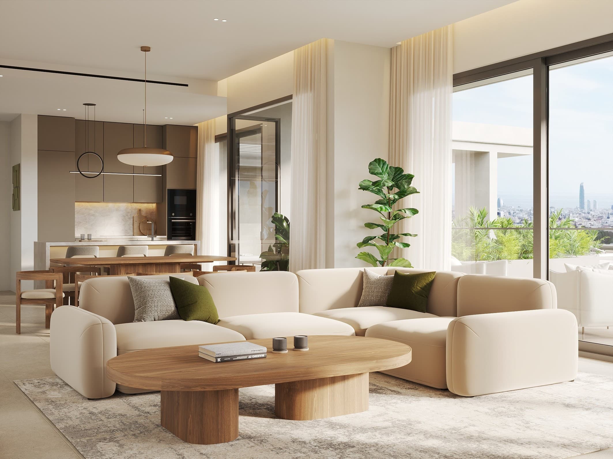 4-bedrooms apartments in Limassol, Cyprus.