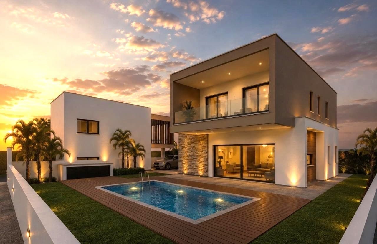 4-bedrooms house in Limassol, Cyprus.