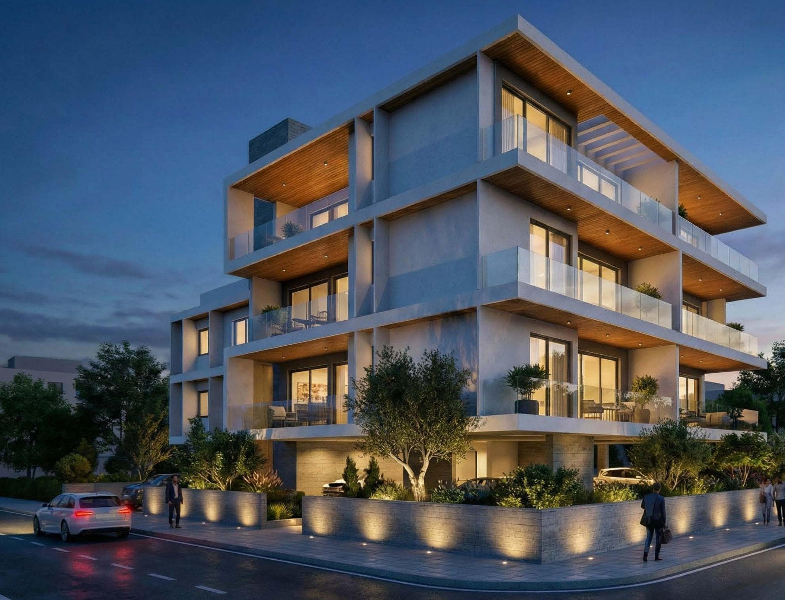 2-bedrooms apartments in Paphos, Cyprus.