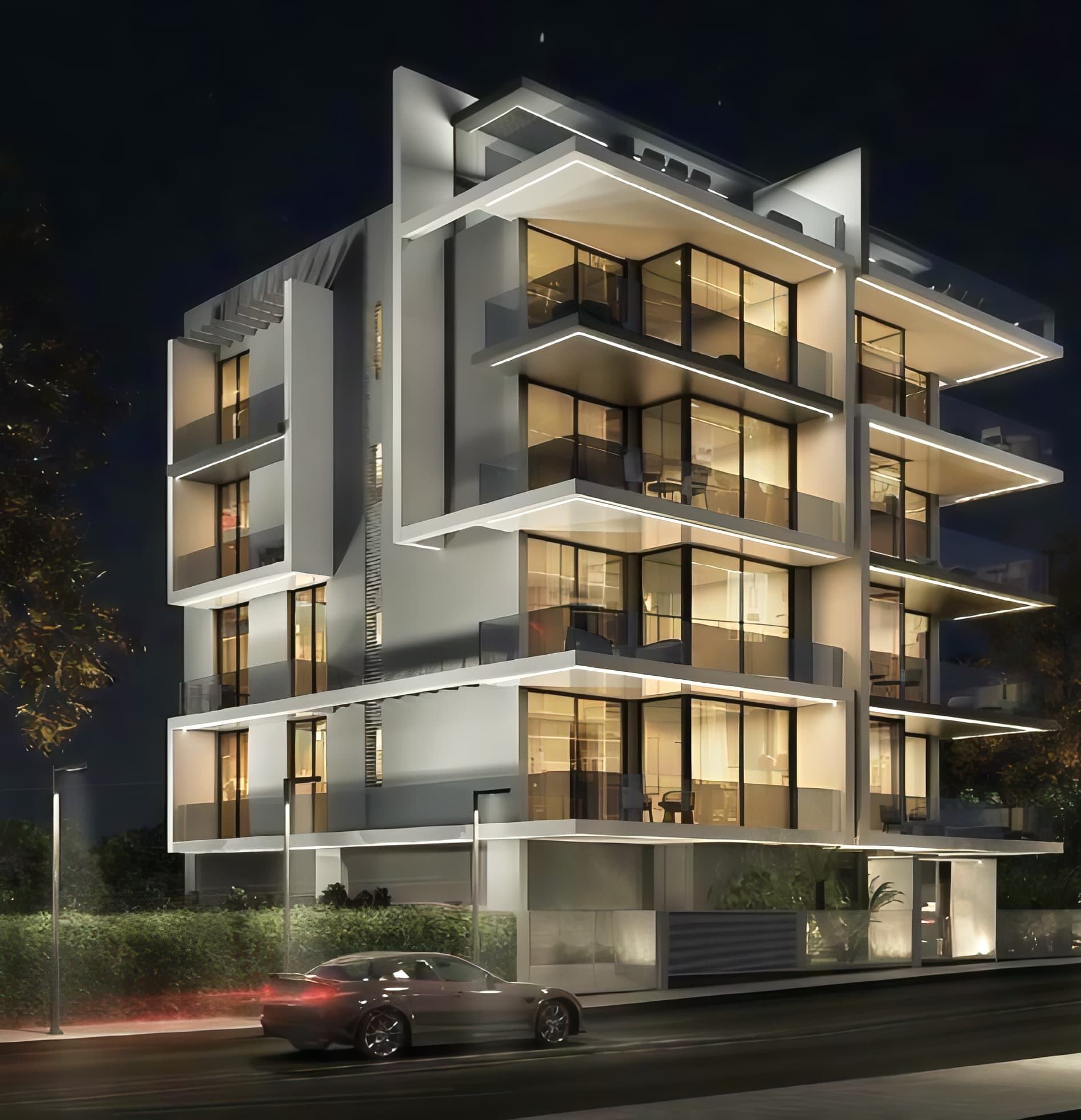 2-bedrooms apartments in Limassol, Cyprus.