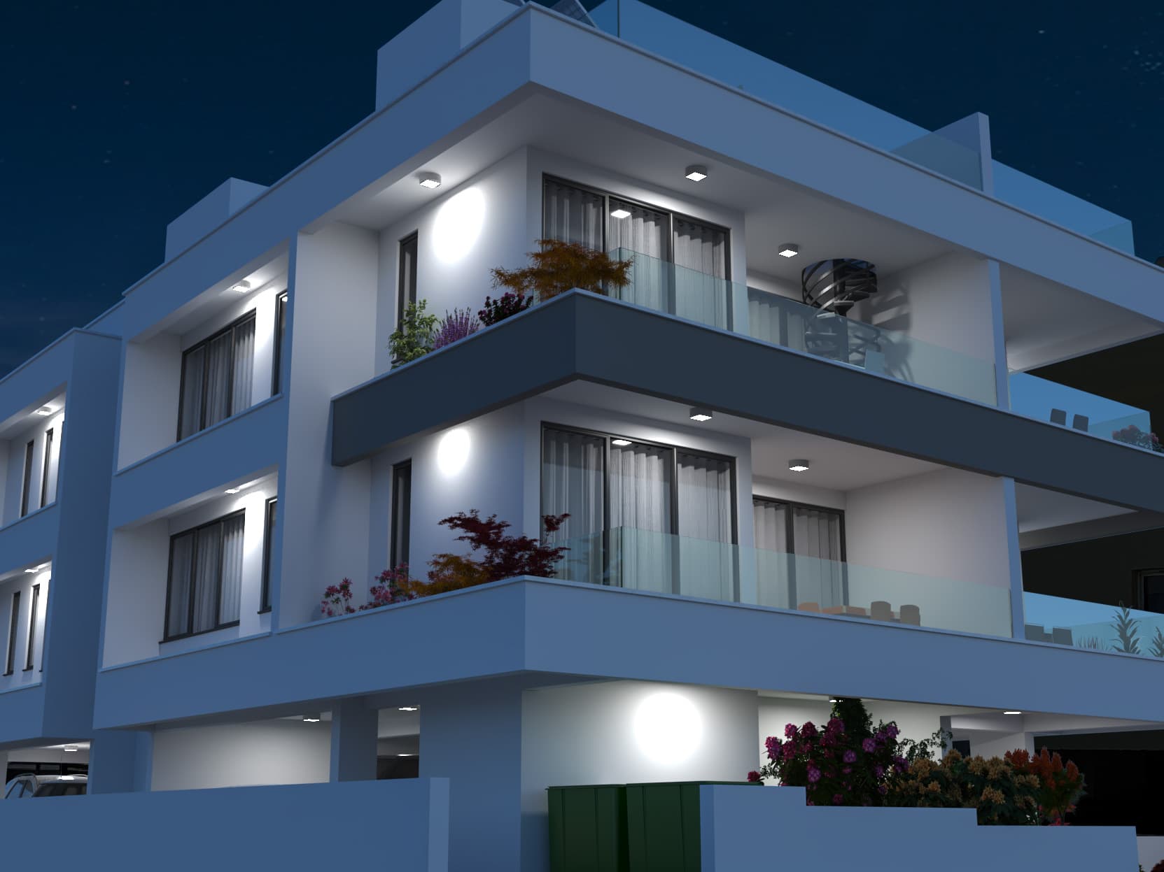 2-bedrooms apartments in Larnaca, Cyprus.
