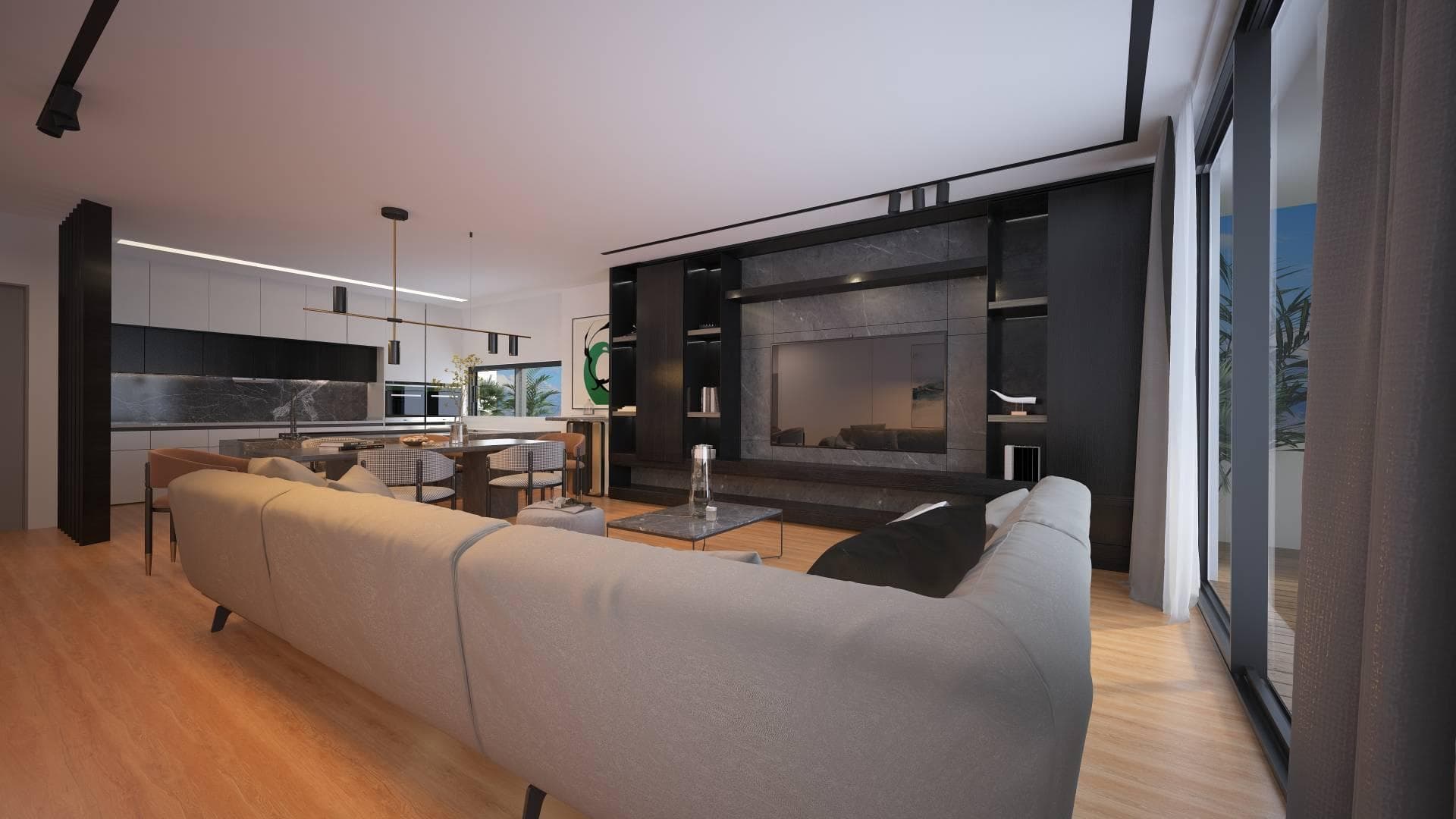 1-bedrooms apartments in Nicosia, Cyprus.