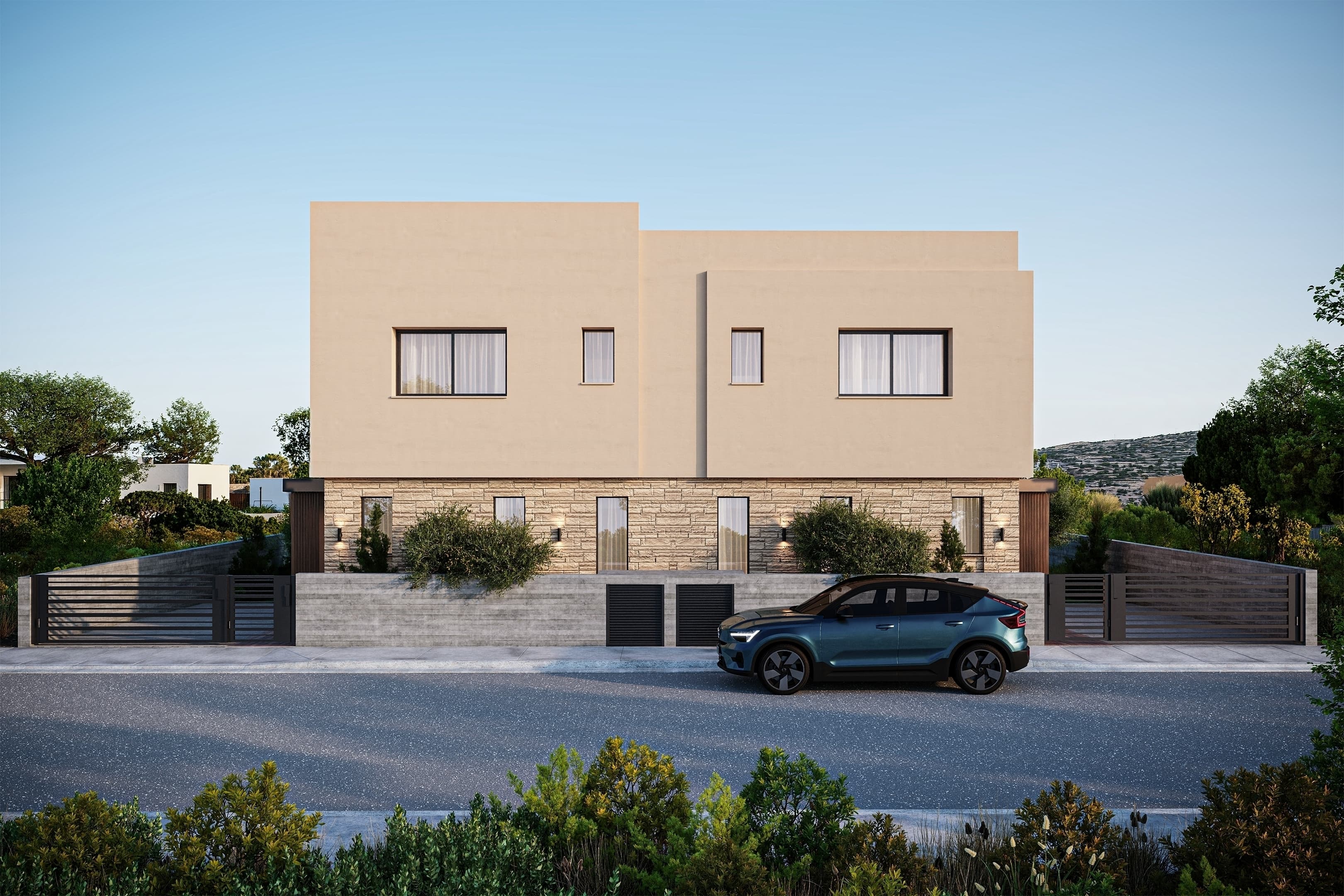 3-bedrooms house in Paphos, Cyprus.