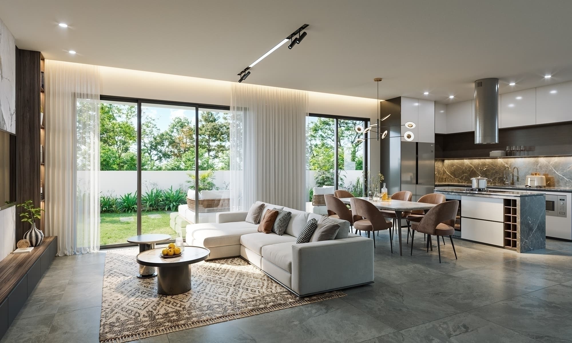 3-bedrooms apartments in Larnaca, Cyprus.