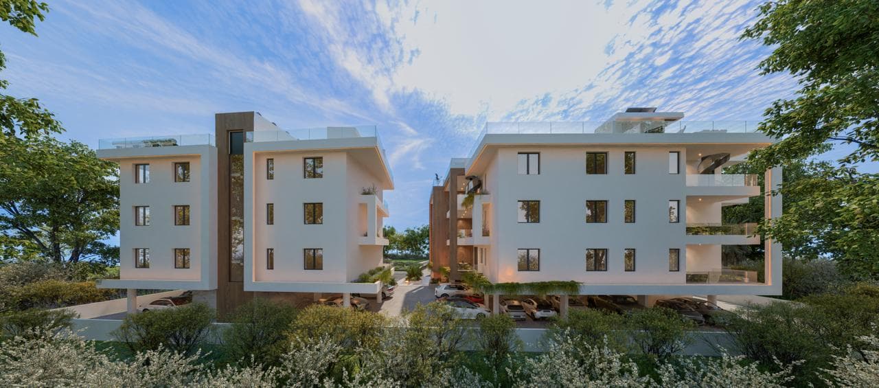 2-bedrooms apartments in Larnaca, Cyprus.