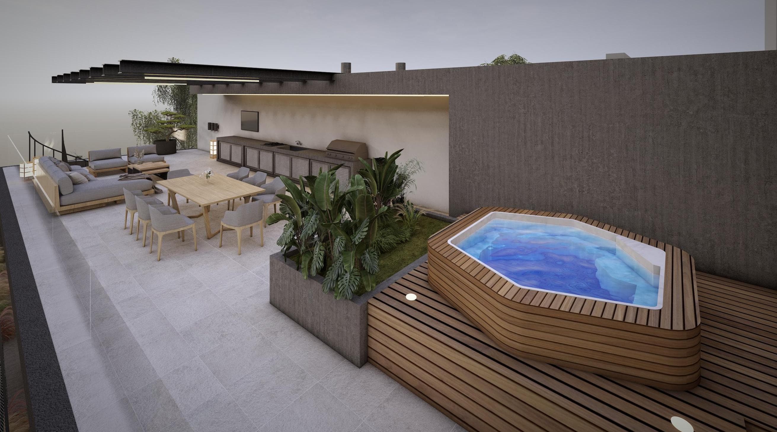 2-bedrooms apartments in Nicosia, Cyprus.