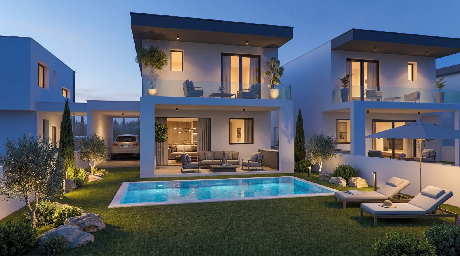 4-bedrooms house in Larnaca, Cyprus.