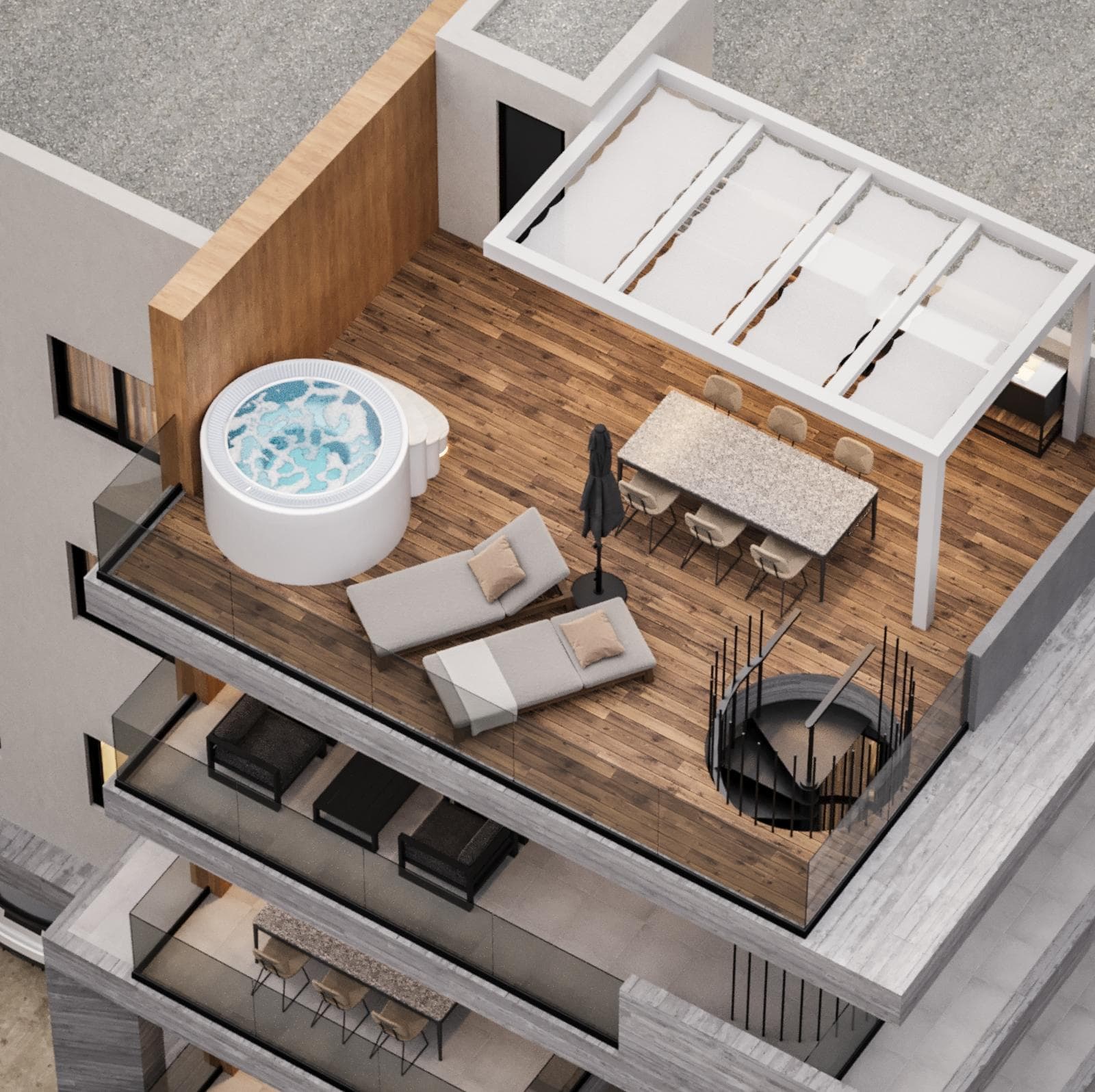 1-bedrooms apartments in Larnaca, Cyprus.