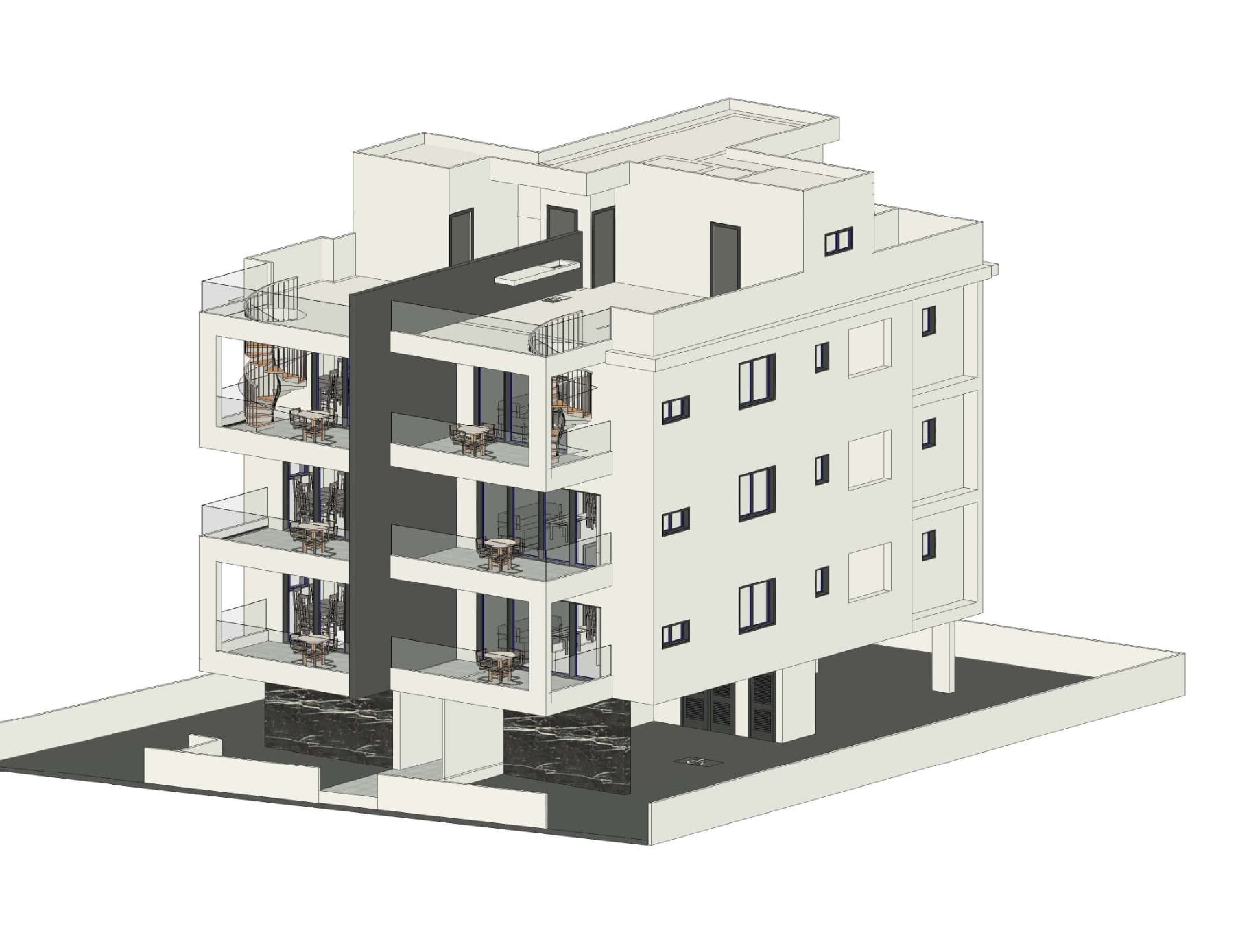 2-bedrooms apartments in Larnaca, Cyprus.