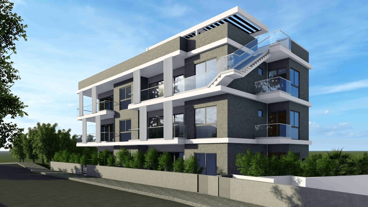 2-bedrooms apartments in Limassol, Cyprus.