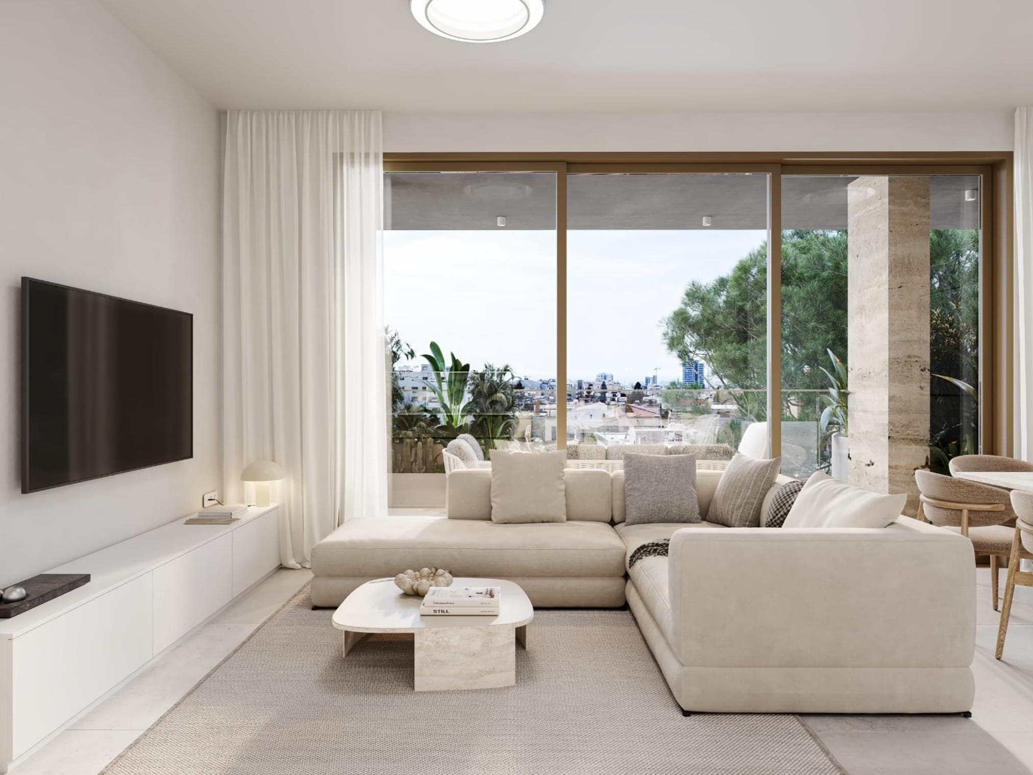 2-bedrooms apartments in Limassol, Cyprus.