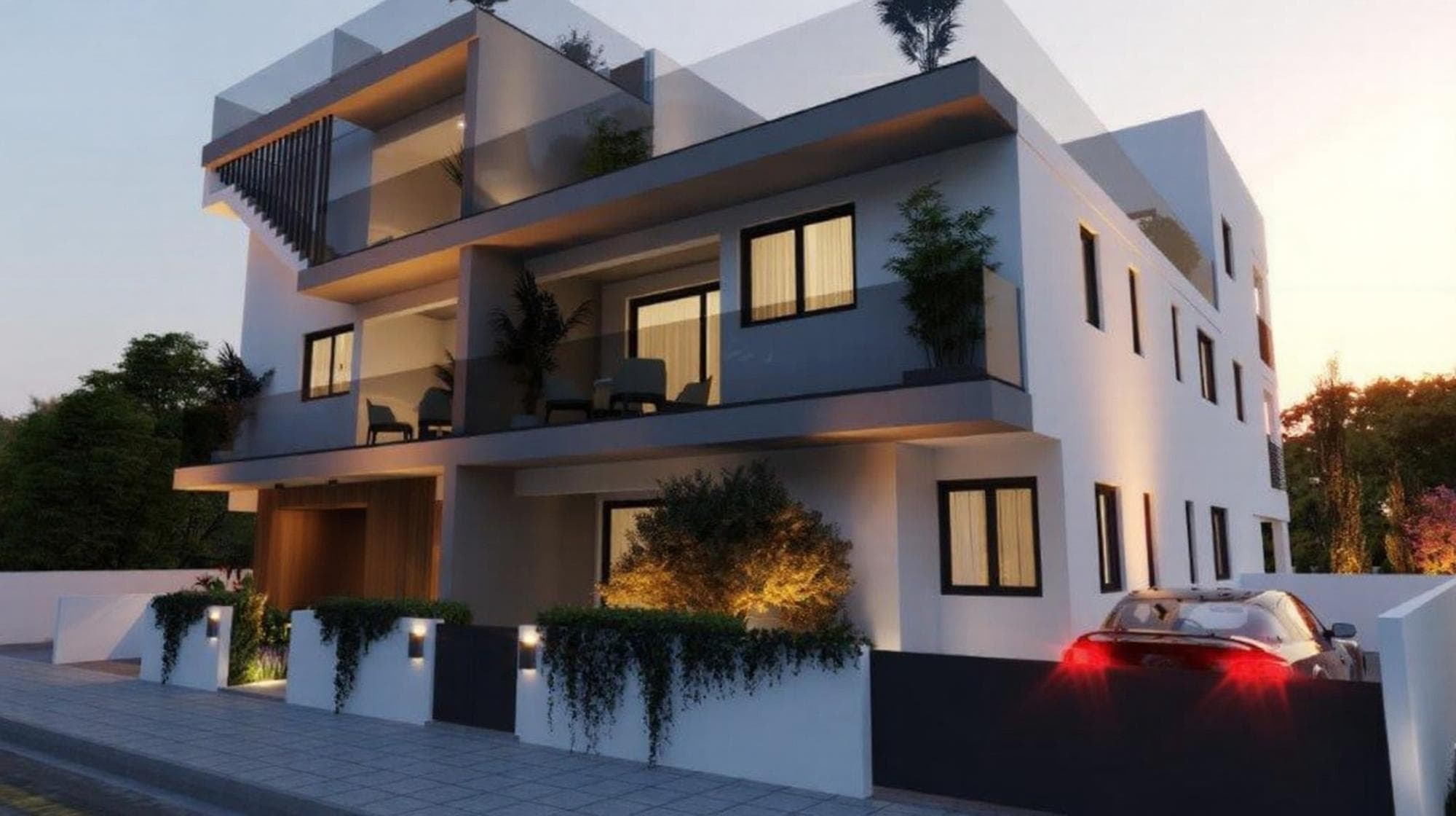2-bedrooms apartments in Larnaca, Cyprus.