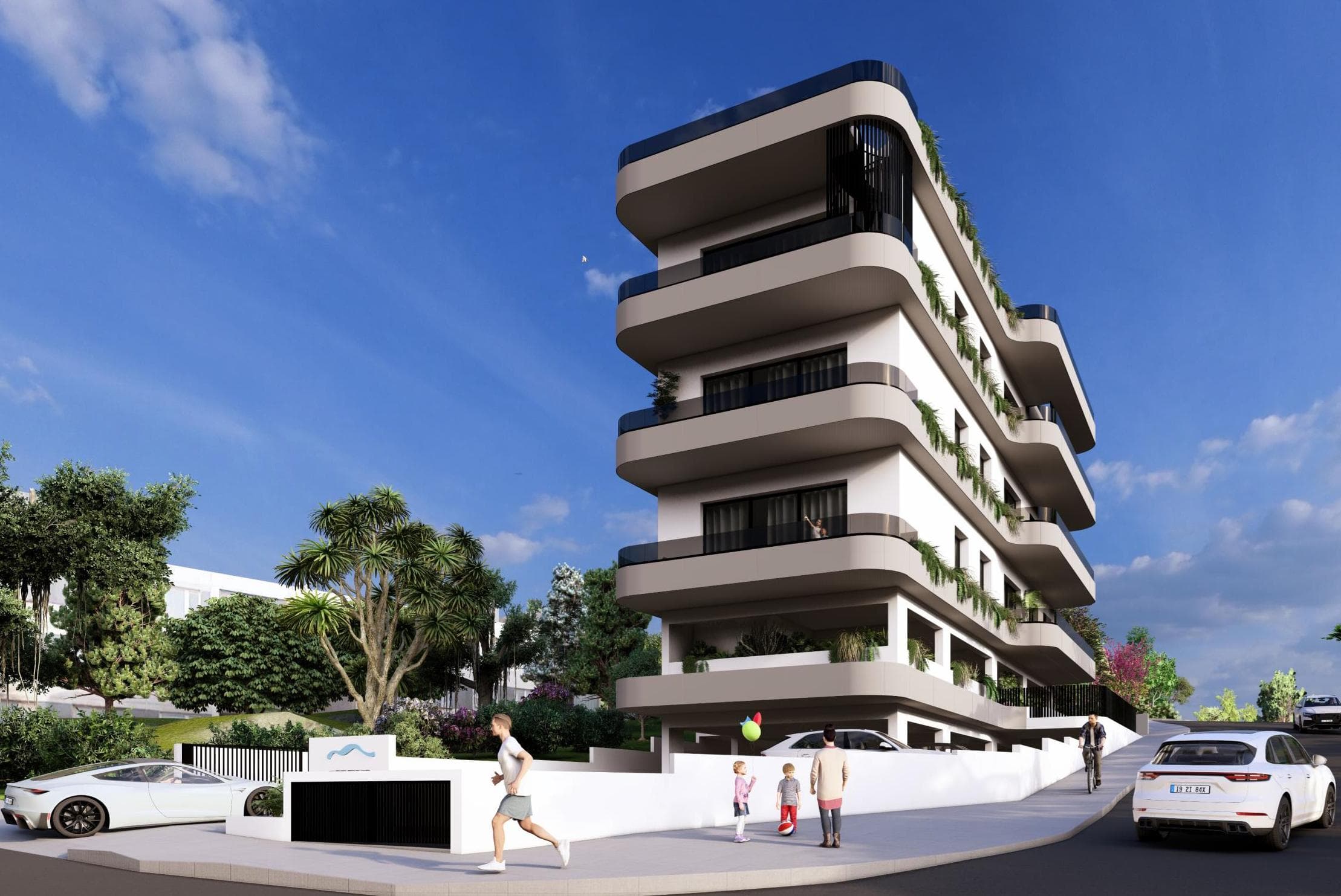 2-bedrooms apartments in Limassol, Cyprus.