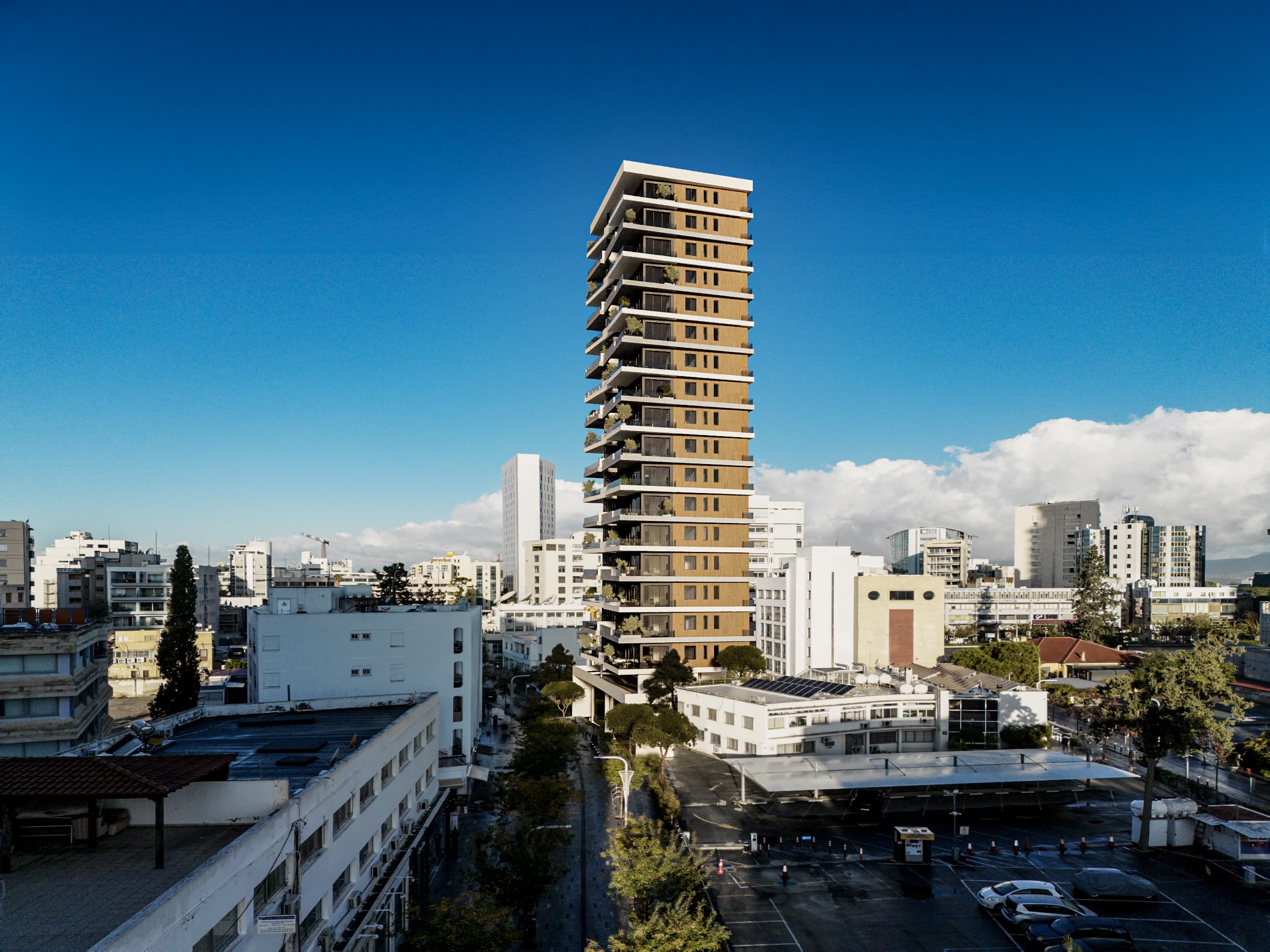 2-bedrooms apartments in Nicosia, Cyprus.