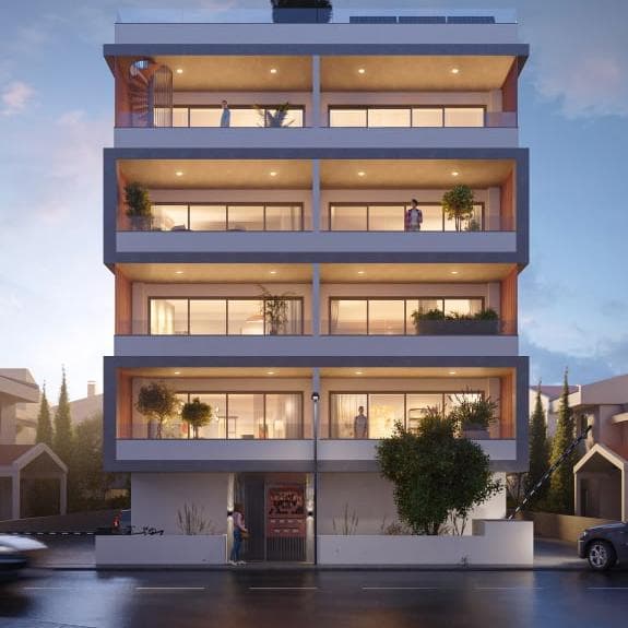 2-bedrooms apartments in Limassol, Cyprus.