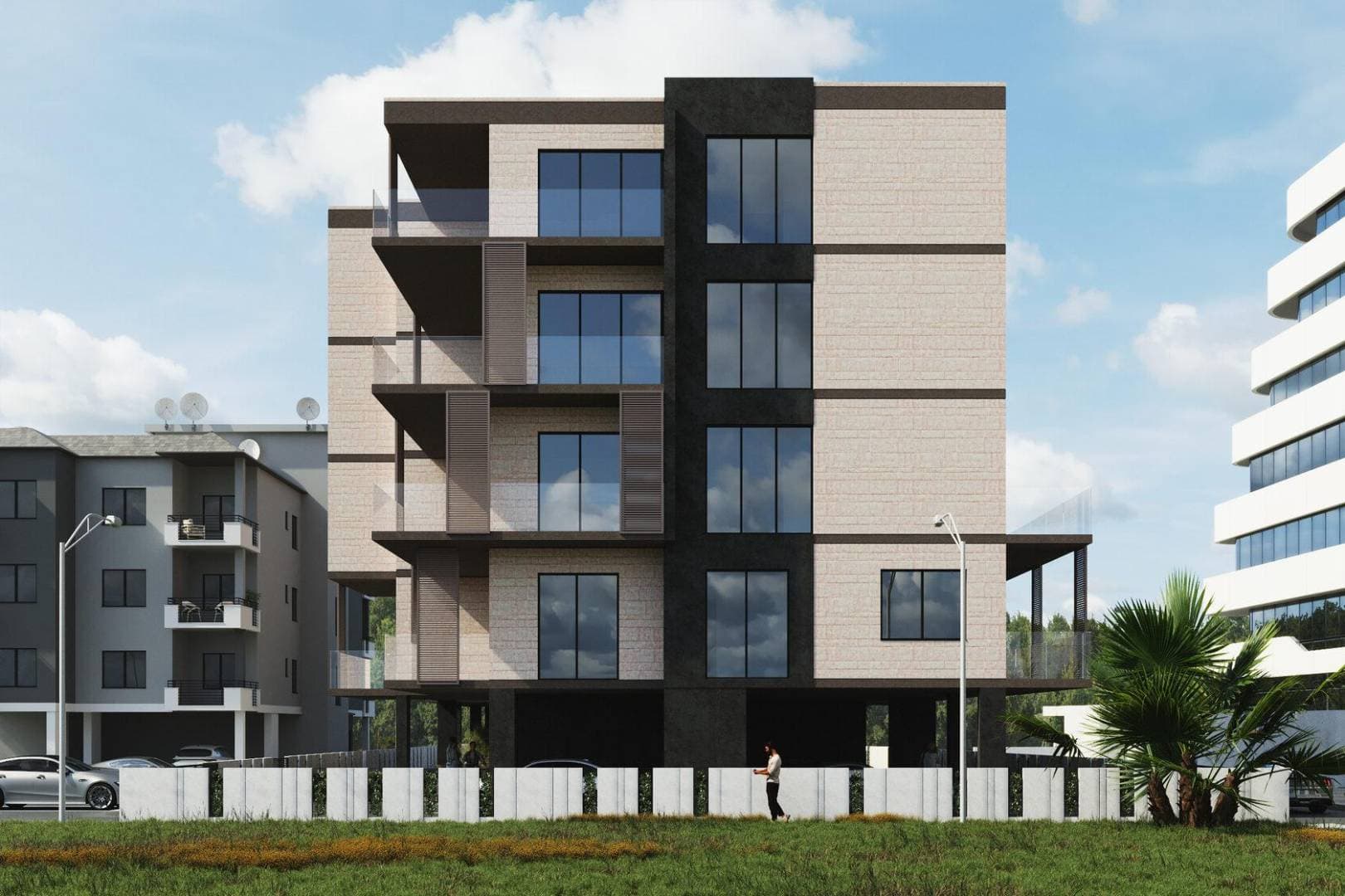 3-bedrooms apartments in Limassol, Cyprus.