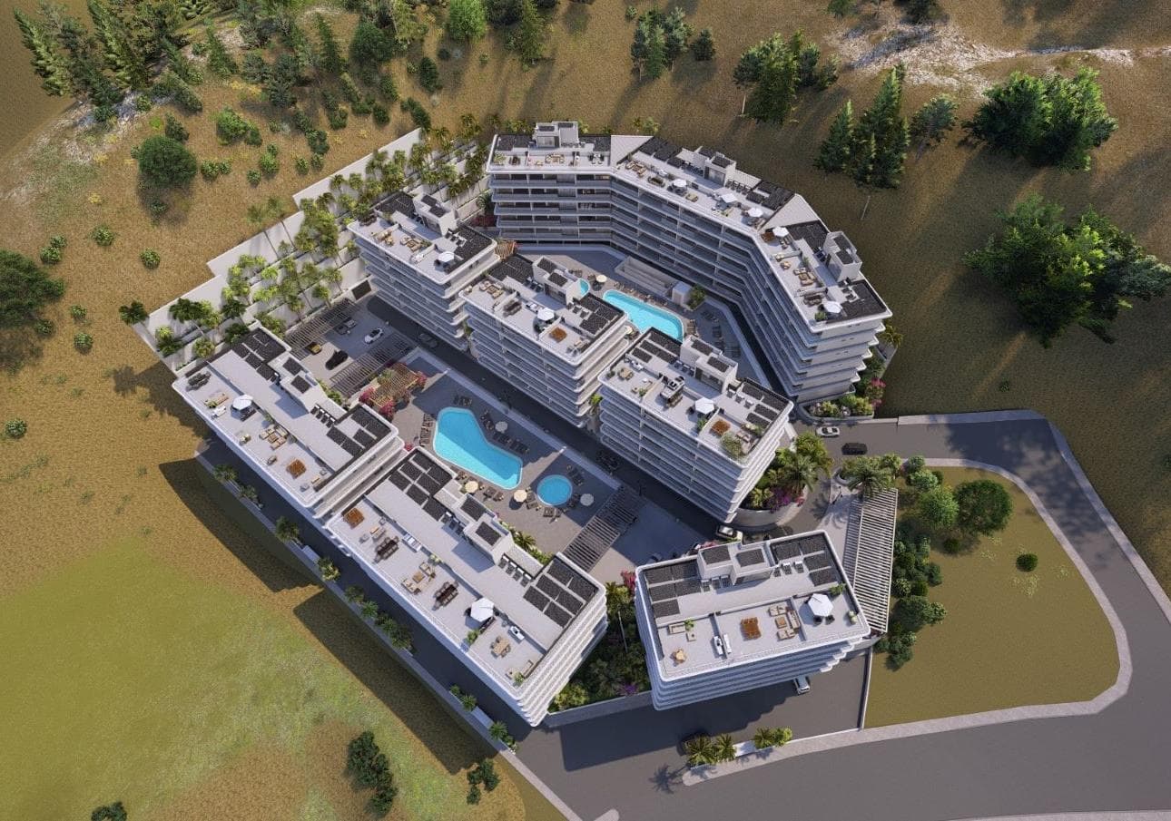 2-bedrooms apartments in Limassol, Cyprus.