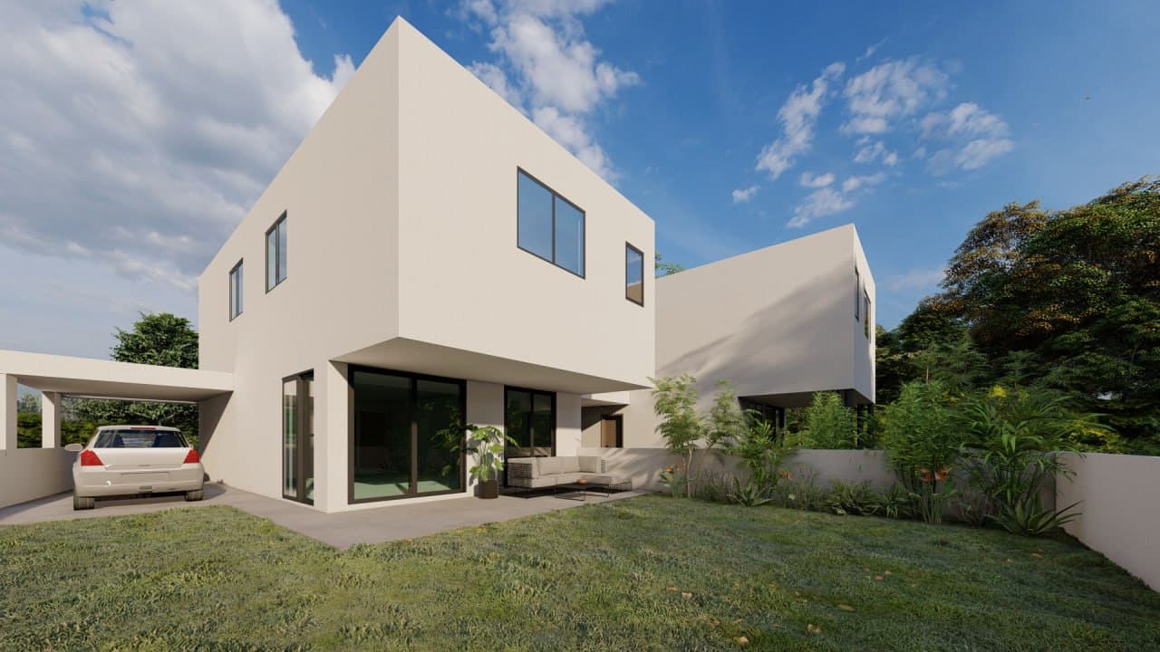 4-bedrooms house in Larnaca, Cyprus.