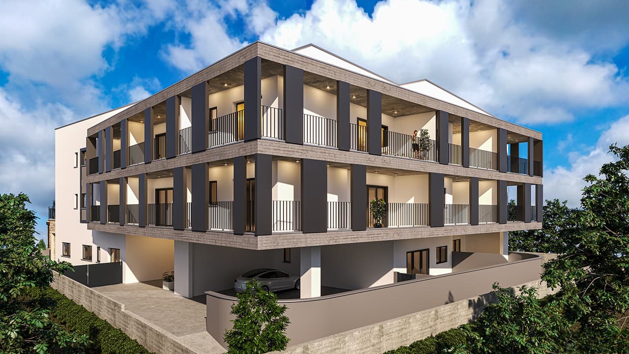 3-bedrooms apartments in Limassol, Cyprus.