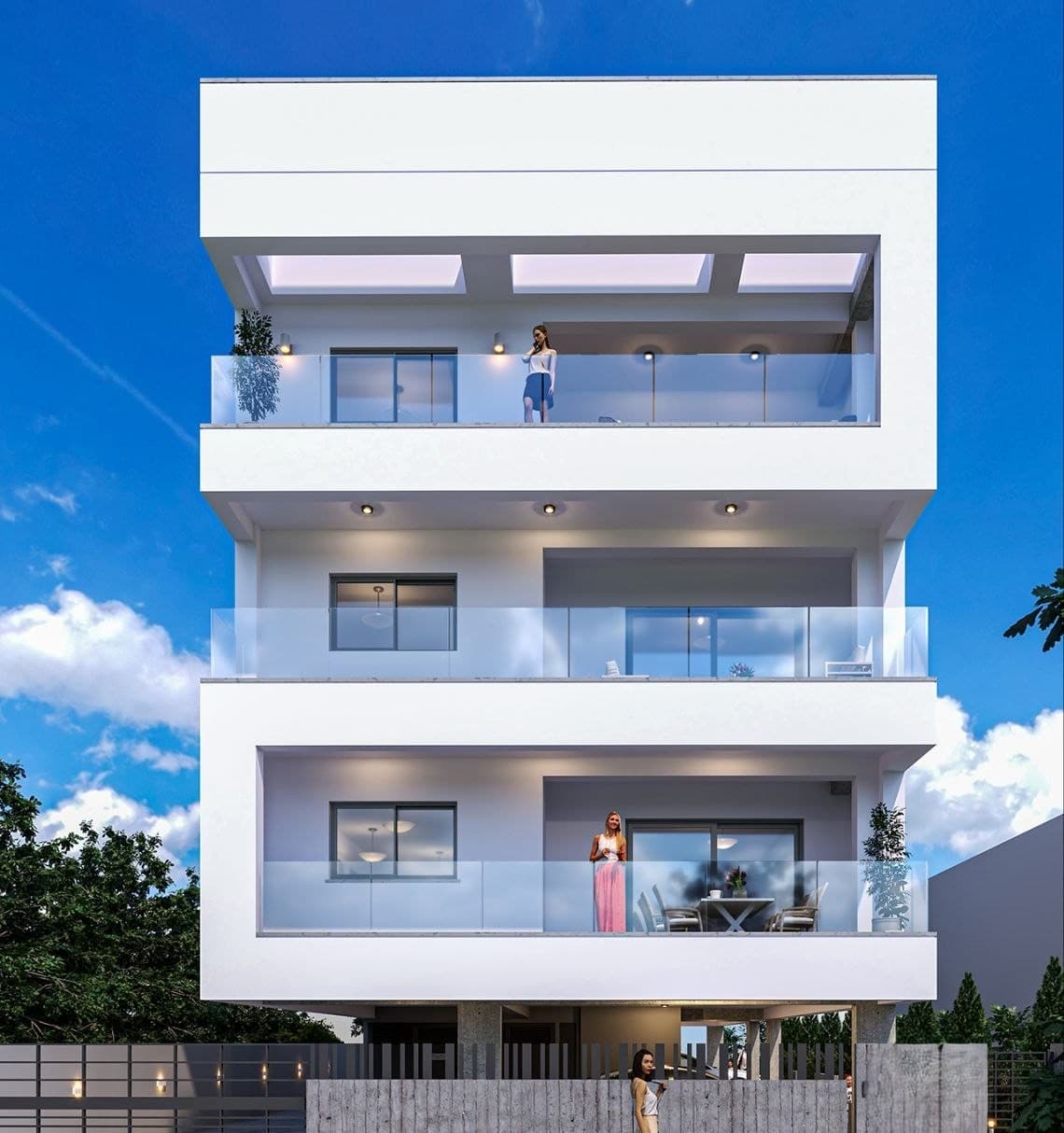 1-bedrooms apartments in Limassol, Cyprus.