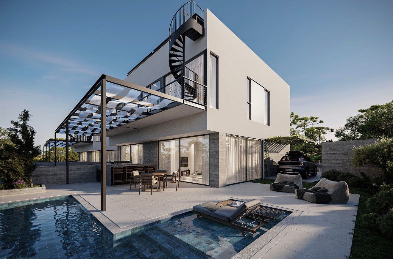 3-bedrooms house in Paphos, Cyprus.