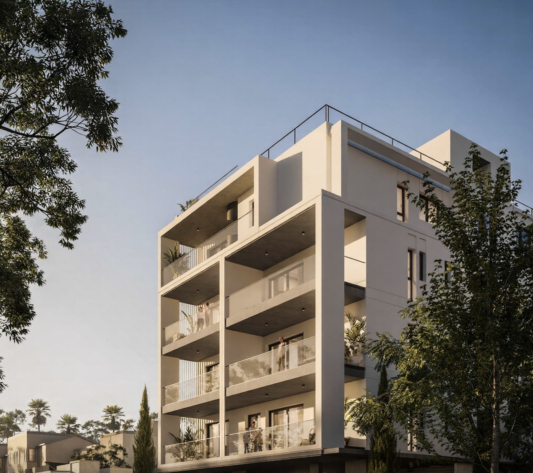 2-bedrooms apartments in Limassol, Cyprus.